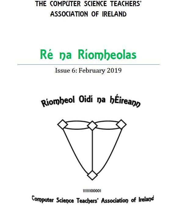 Computer Science Department Published an Article on ”Ré na Ríomheolas” Journal