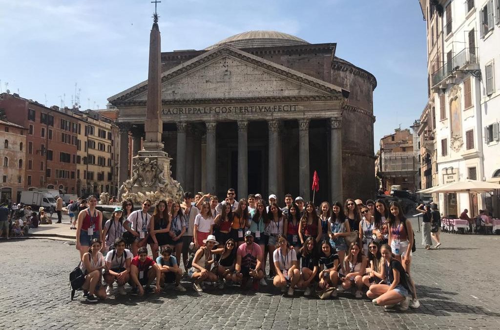 Our 8th Grade Students Visited Rome