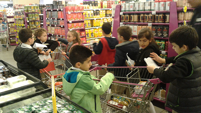 3rd Grades Supermarket Trip