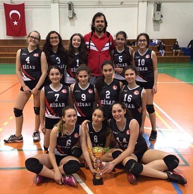 Cadet Girls Volleyball Team Becomes Eyüp District Champions