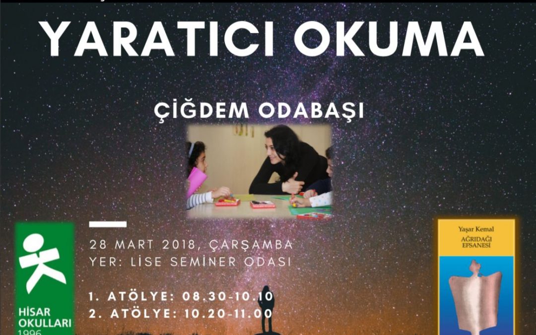 7. Sınıf Öğrencilerimizin Çiğdem Odabaşı ile Yaratıcı Okuma Etkinliği