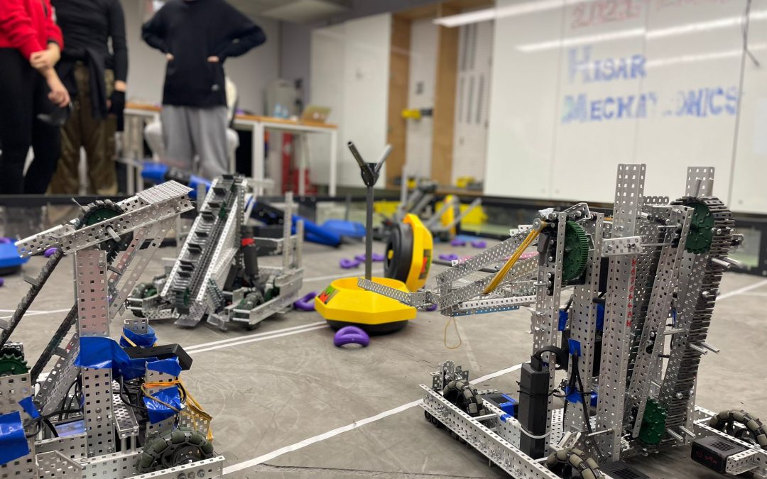 Our Students Organized a Tournament to Make Practice Before the VEX Robotics Competition