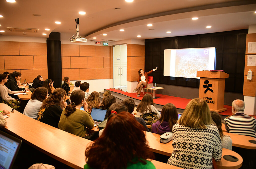 Prof. Dr. Bilge Demirköz Came Together With Our Students in a Science Talk