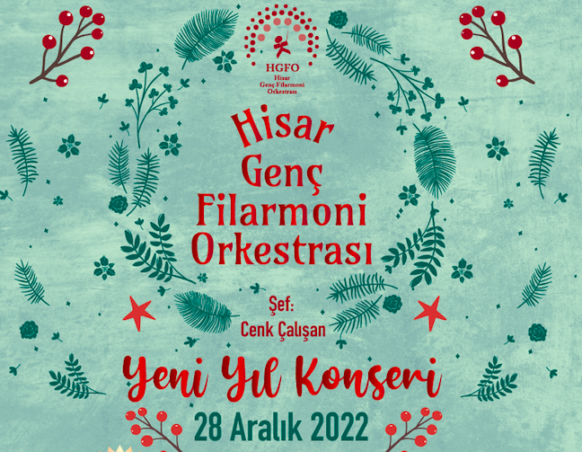 “New Year Concert” where Hisar Young Philharmonic Orchestra and Hisar Student Orchestras will Take the Stage Together will be Held on 28 December