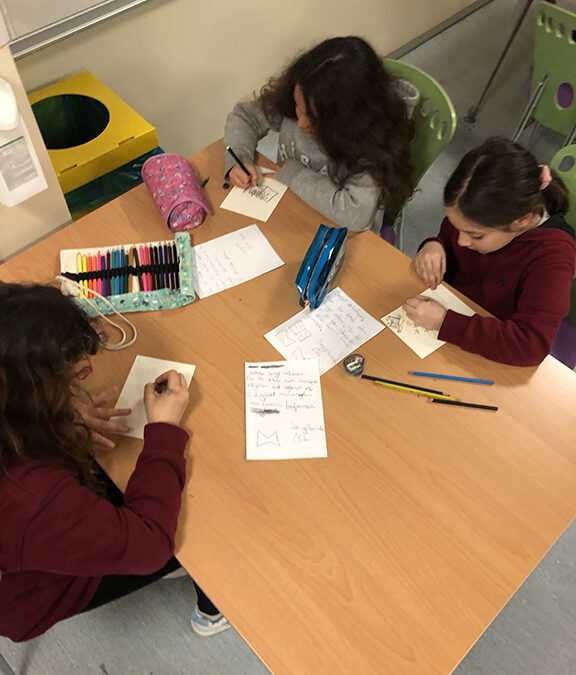 Our Primary School Students Prepared Postcards and Bookmarks for Children in the Earthquake Zone