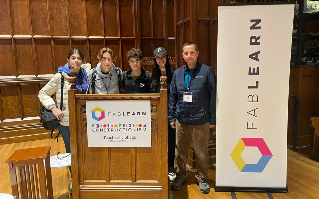 Our students attended FabLearn Constructionism Conference