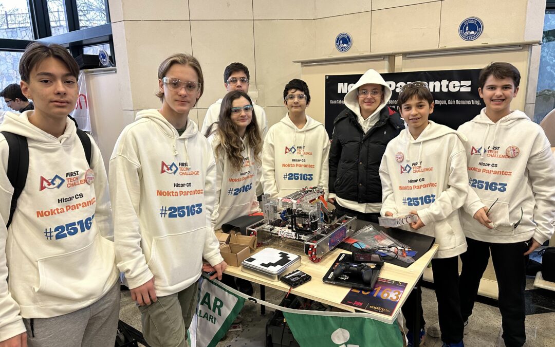 Nokta Parantez Robotics Team won an award