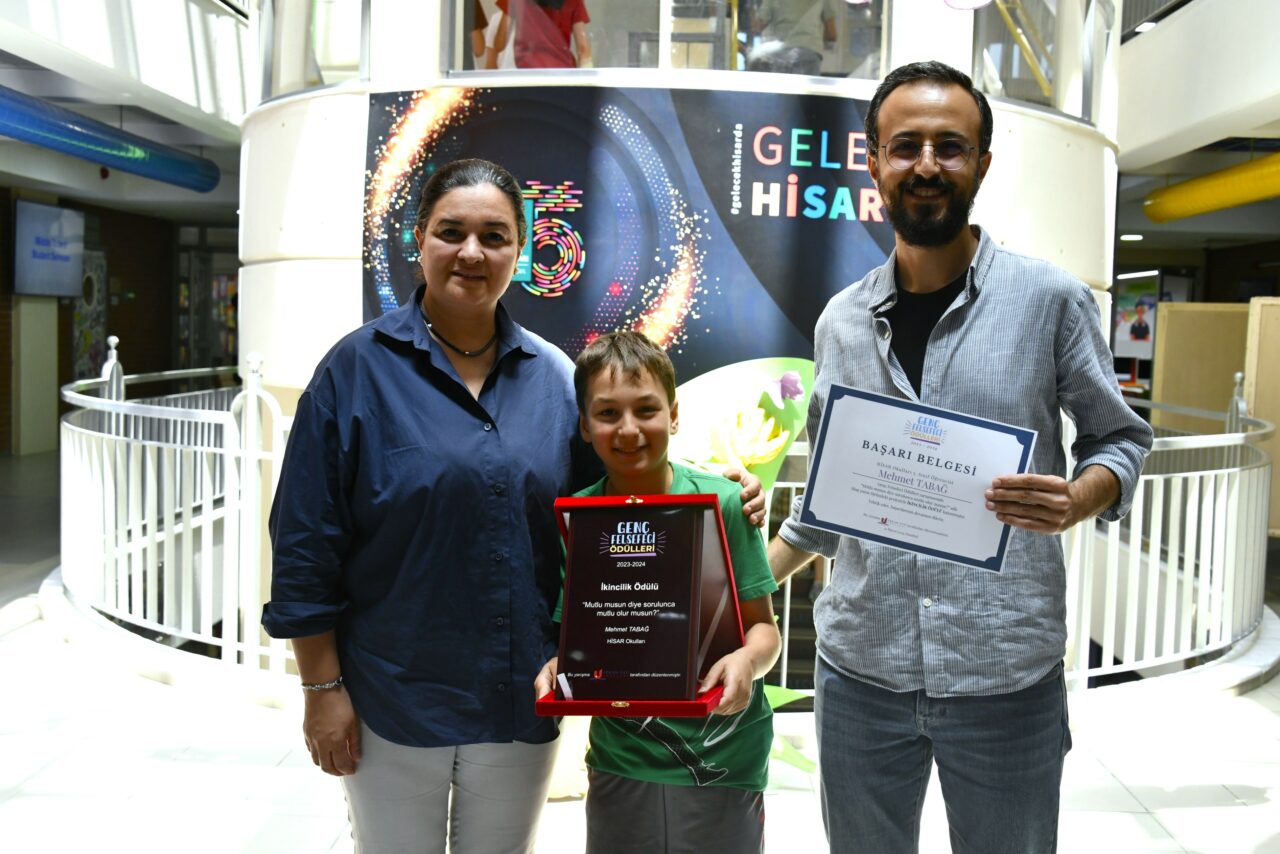 Ortaokul Öğrencimiz, Genç Felsefeci Ödüllerinde İkinci Oldu