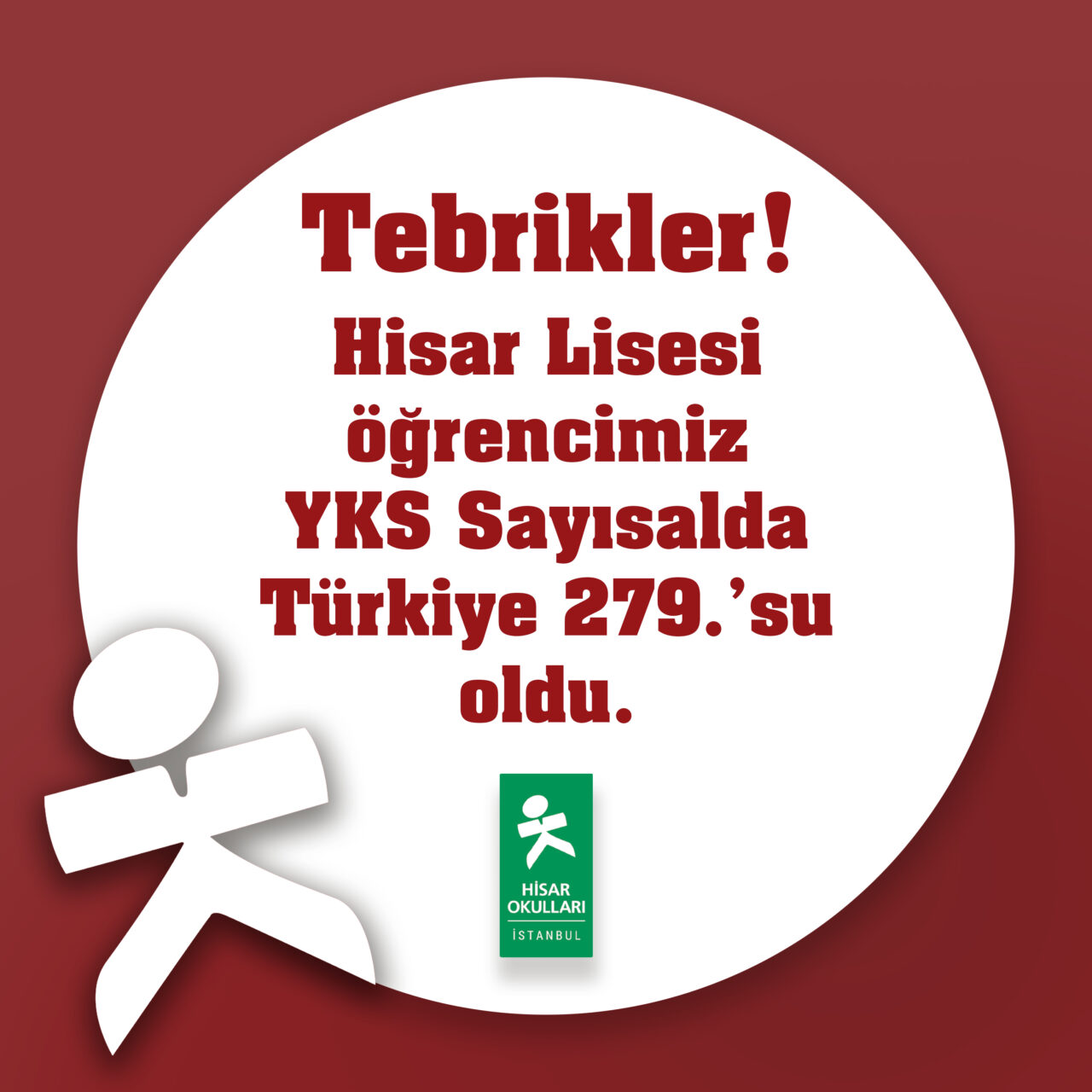 Öğrencimiz, YKS Sayısal Türkiye 279.’su Oldu