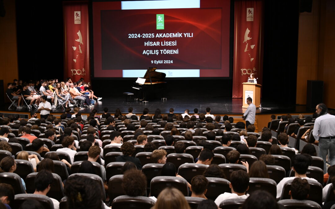 Hisar Lisesi, 2024-2025 Akademik Yılı Açılış Töreni Düzenlendi