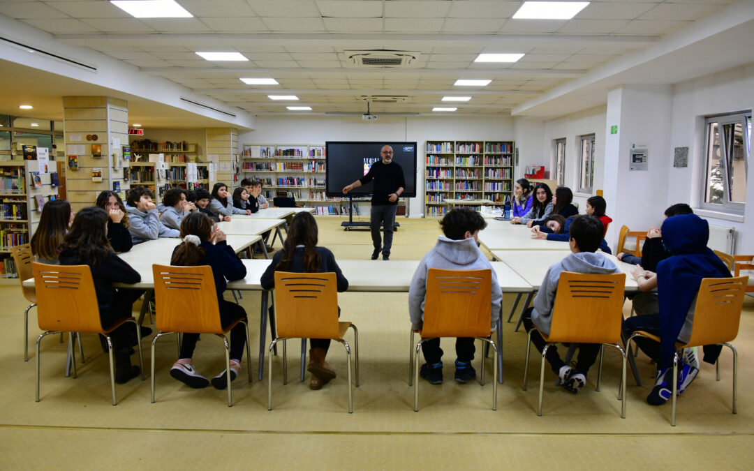 Öğrencilerimiz, Çizgi Roman Atölyesine Katıldı