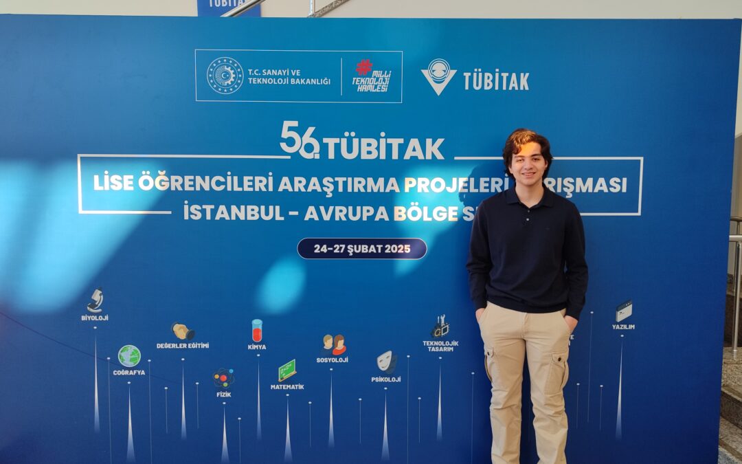 Our High School Student Qualifies for the TÜBİTAK European Regional Finals