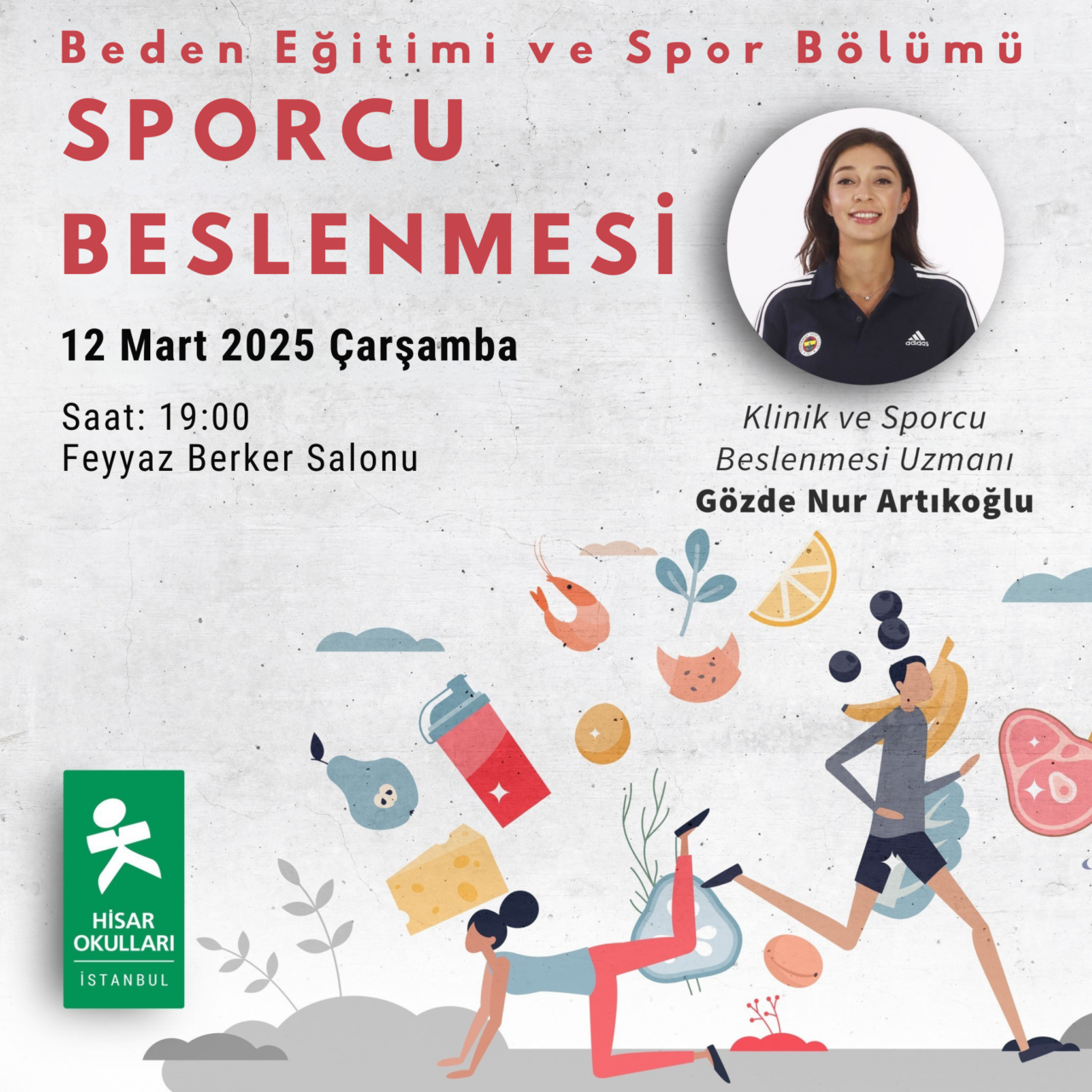 Sporcu Beslenmesi Semineri